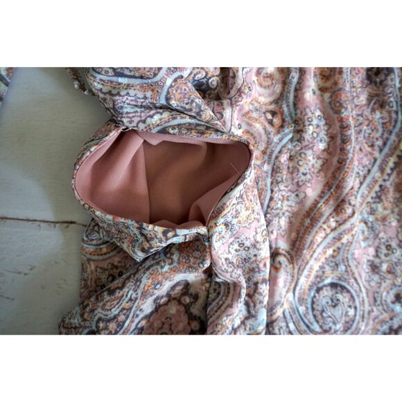 Goodnight Macaroon Boho Paisley Romper - Size M, NWT - Picture 6 of 8